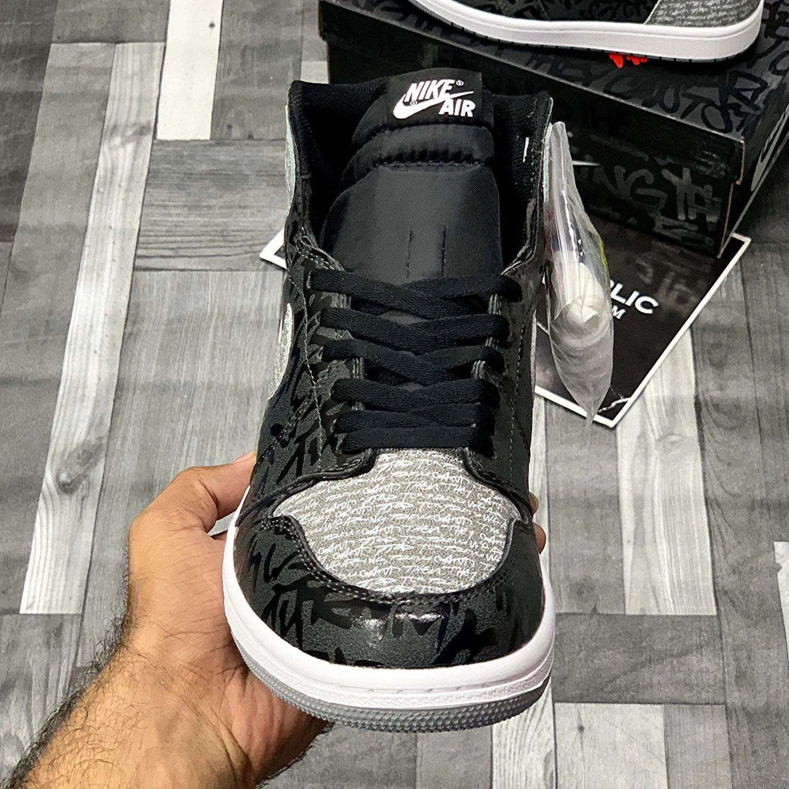 Aj-1 highttops (Rebelliionaiire) Dot Perfect Verison