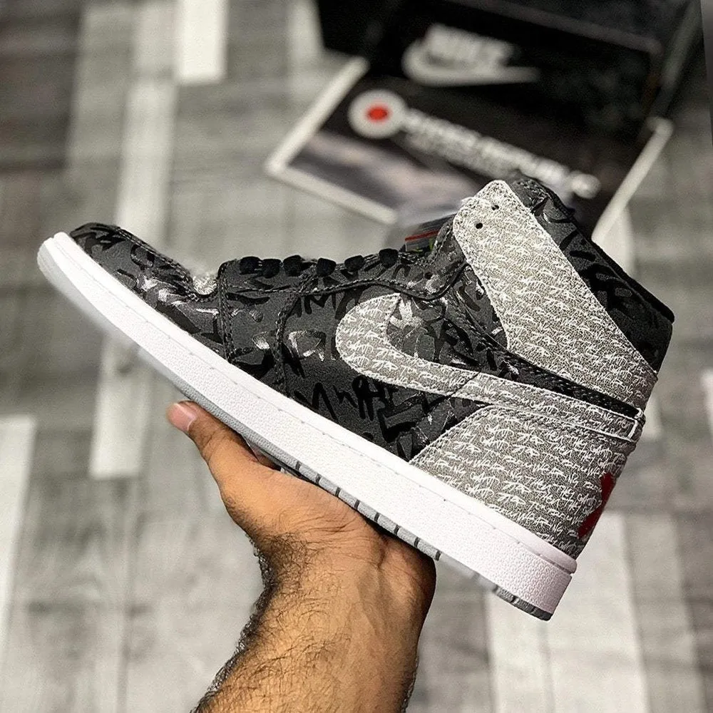 Aj-1 highttops (Rebelliionaiire) Dot Perfect Verison