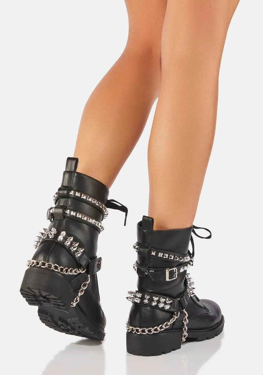 Bellarose Combat Boots