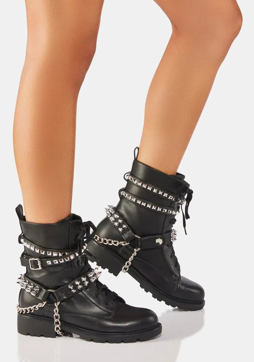 Bellarose Combat Boots
