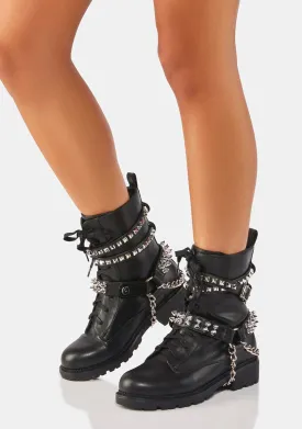 Bellarose Combat Boots