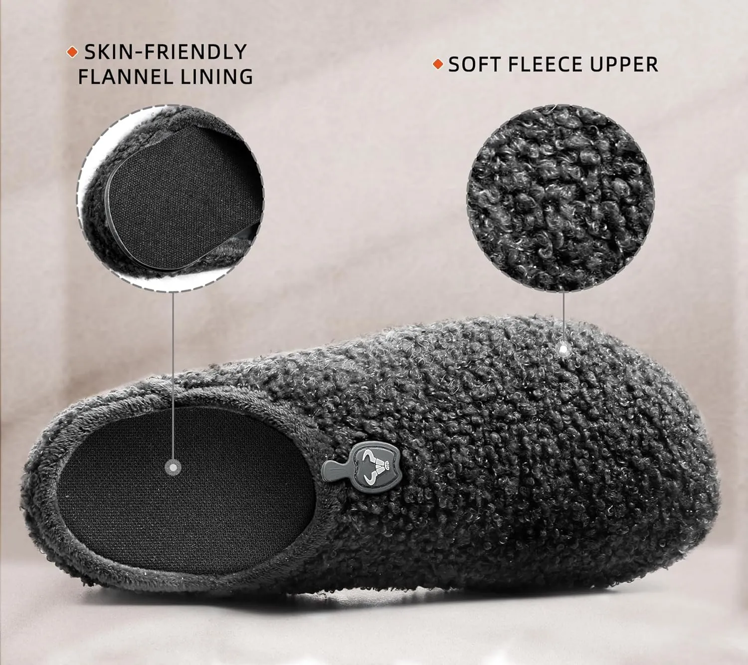 BULLIANT Women Slippers Socks, Slip on Shoes for Women Barefoot Yoga Shoe Comfortable Stretch Fit