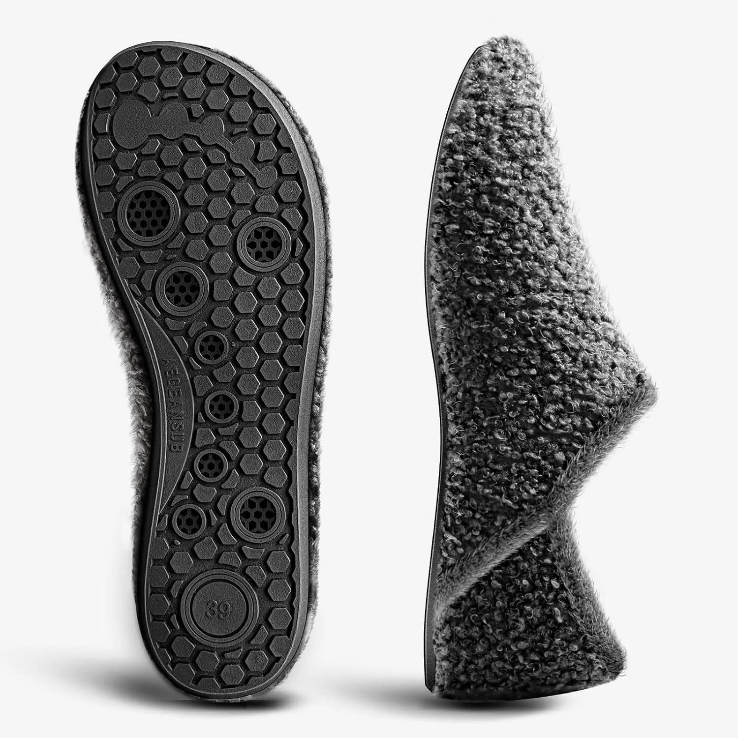 BULLIANT Women Slippers Socks, Slip on Shoes for Women Barefoot Yoga Shoe Comfortable Stretch Fit