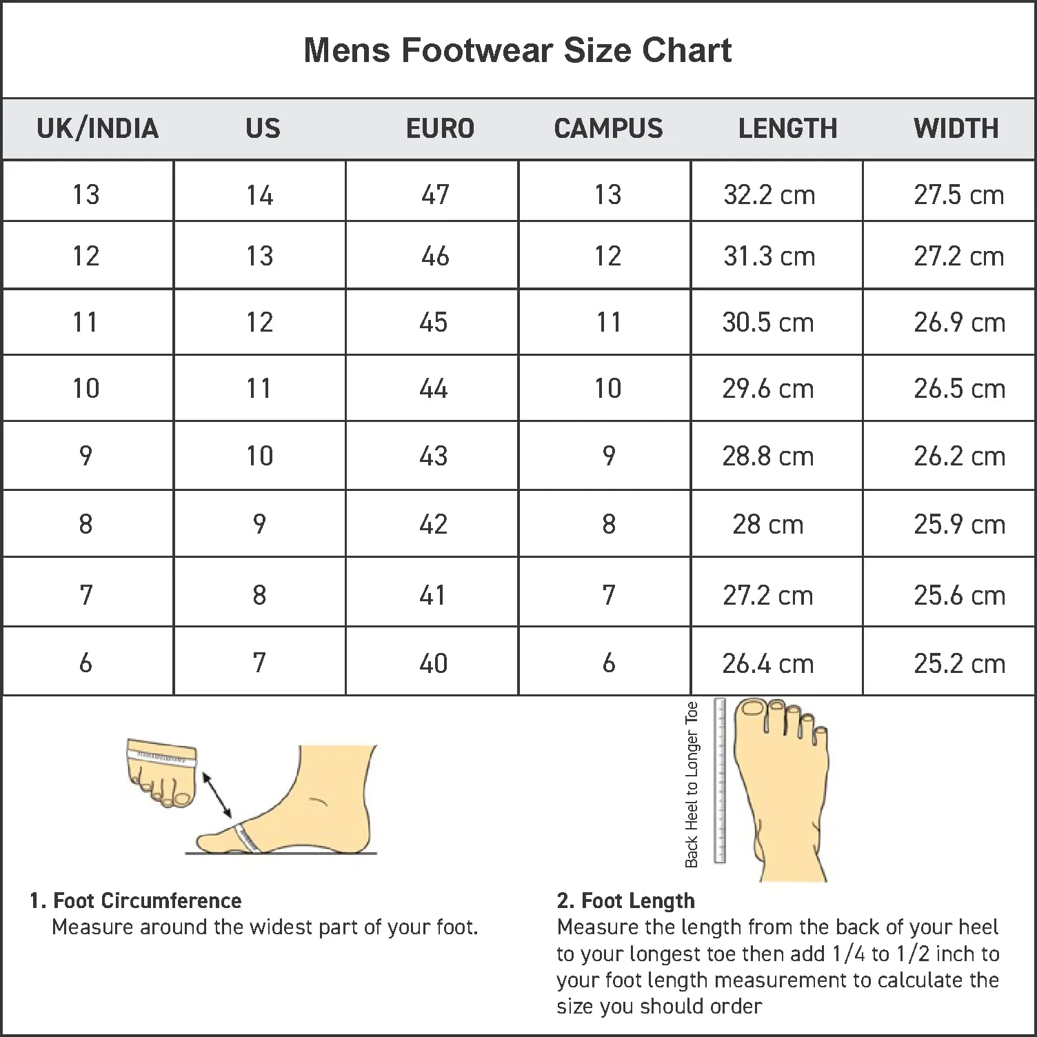 Campus Men's First WHT/SIL/B.ORG Running Shoes -9 UK/India