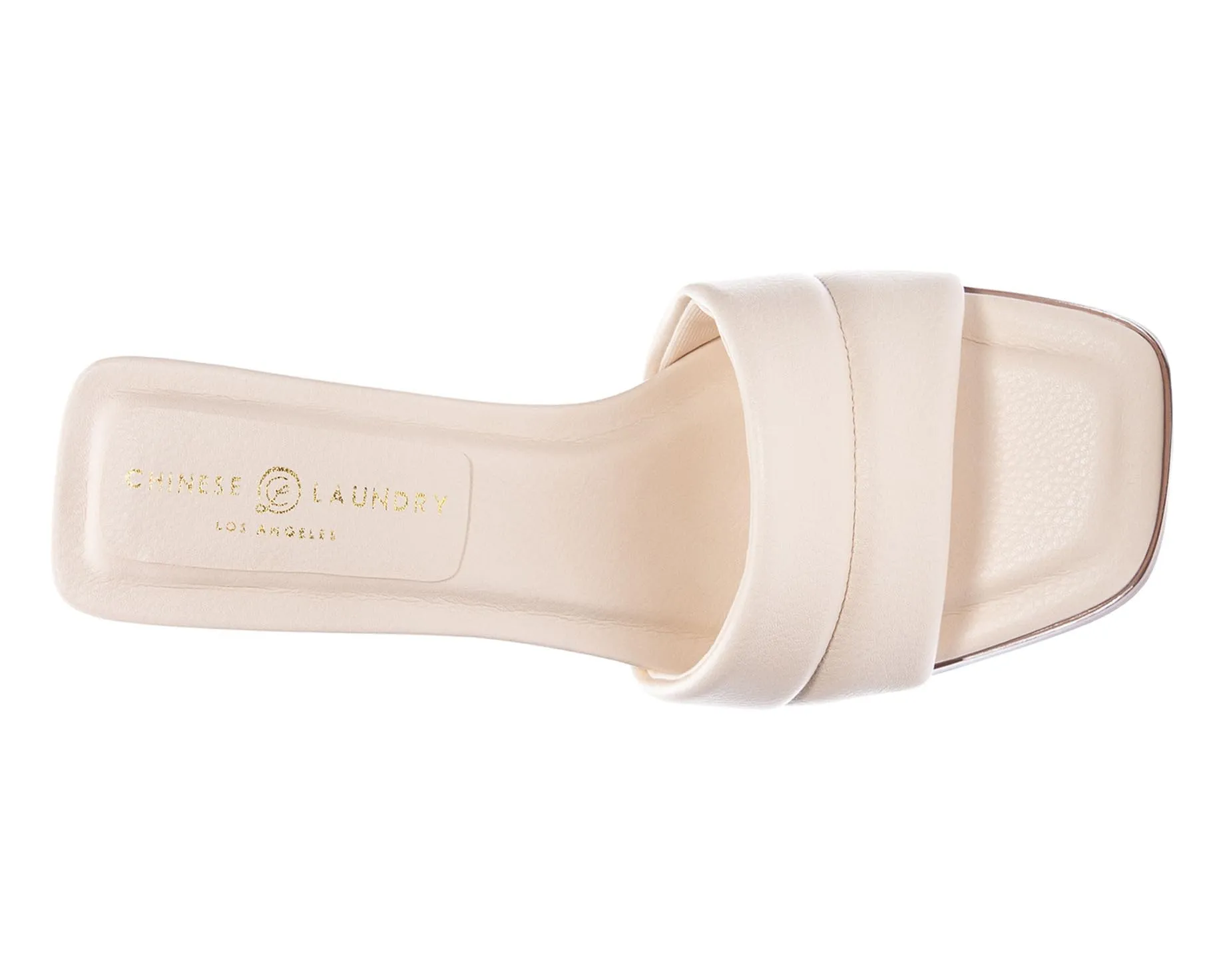 CHINESE LAUNDRY LUCIANNA SANDAL IN CREAM