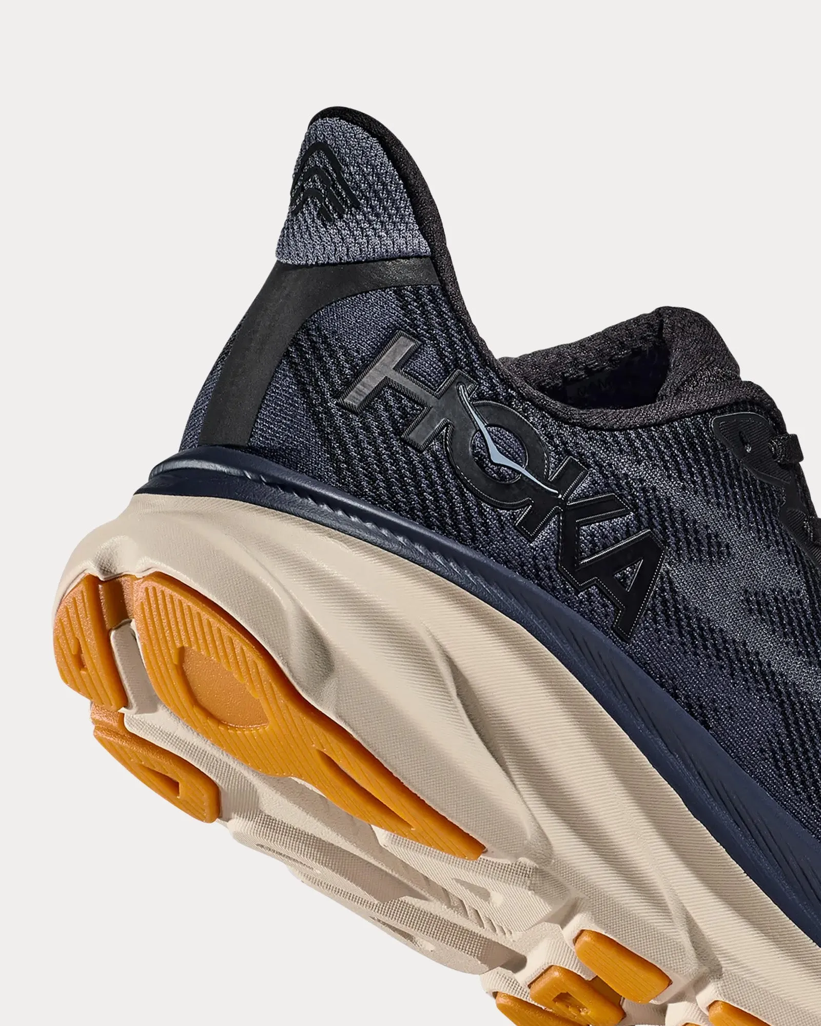 Clifton 9 Black / Varsity Navy Running Shoes