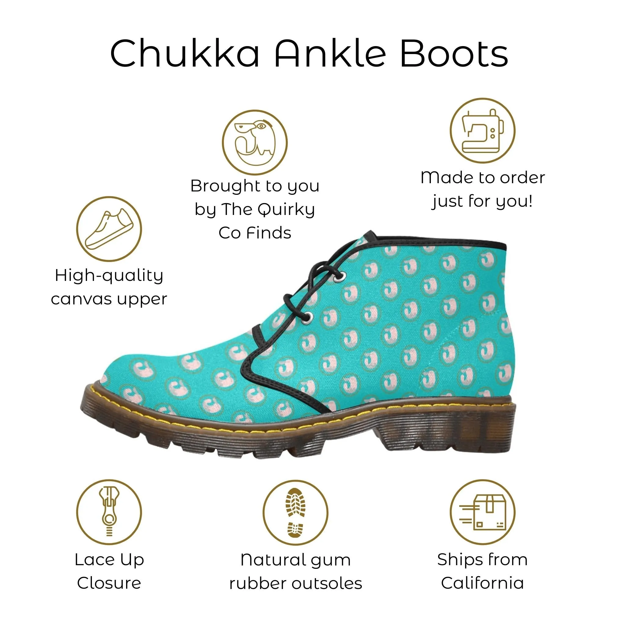 Curiosity Curio Chukka Ankle Boots