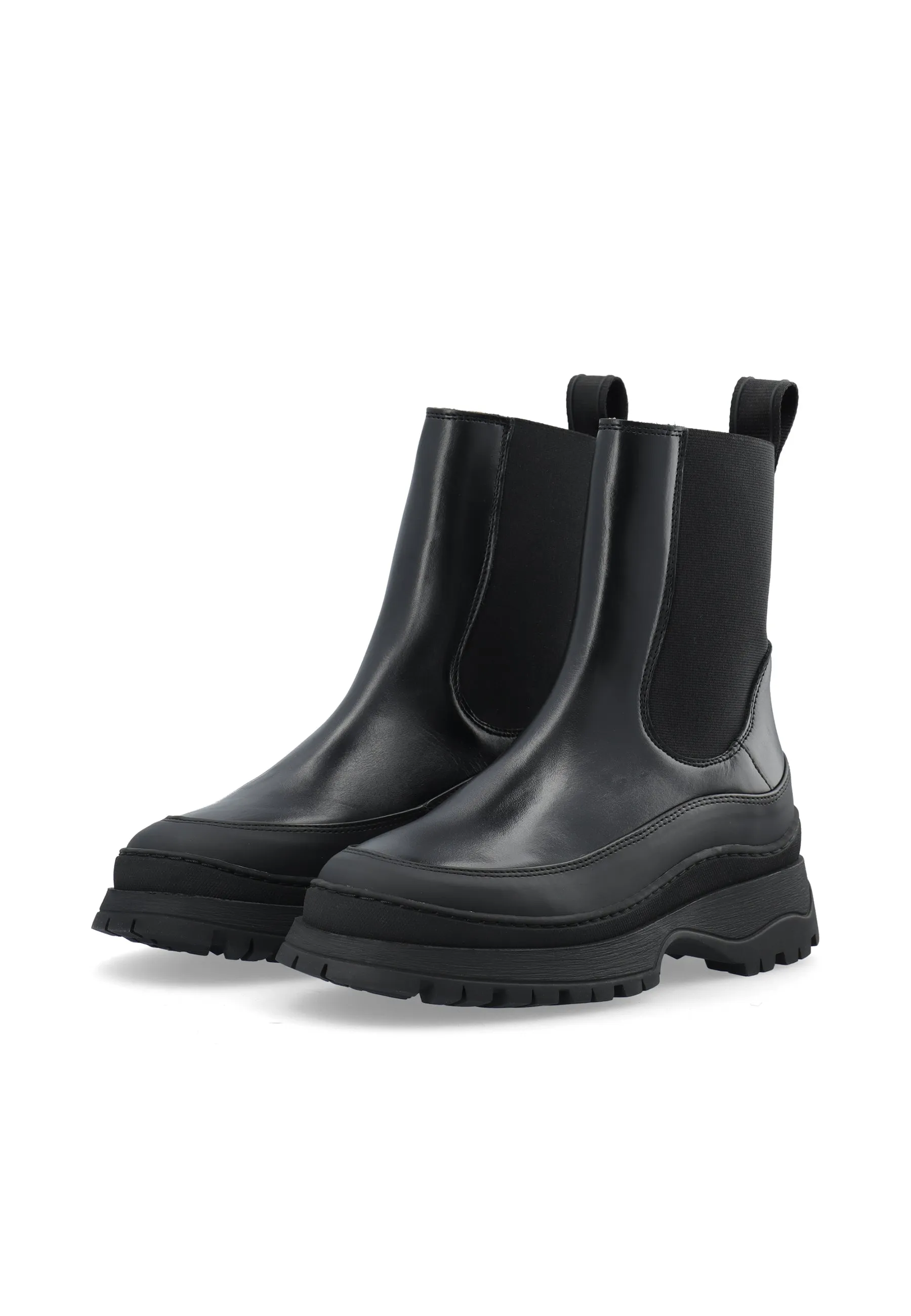 Dawson Black Chelsea Boots