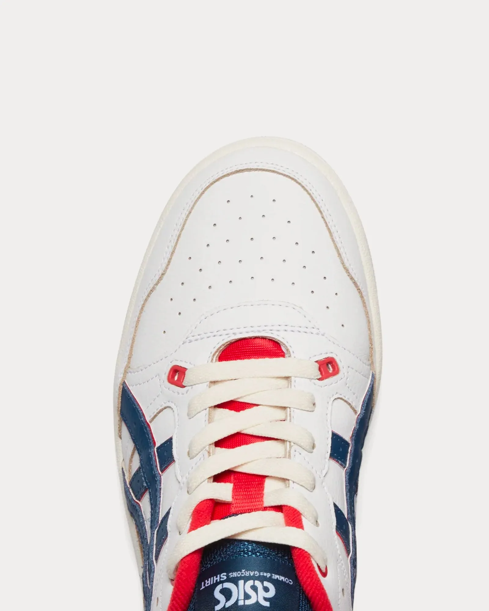 EX89 White / Red / Blue Low Top Sneakers