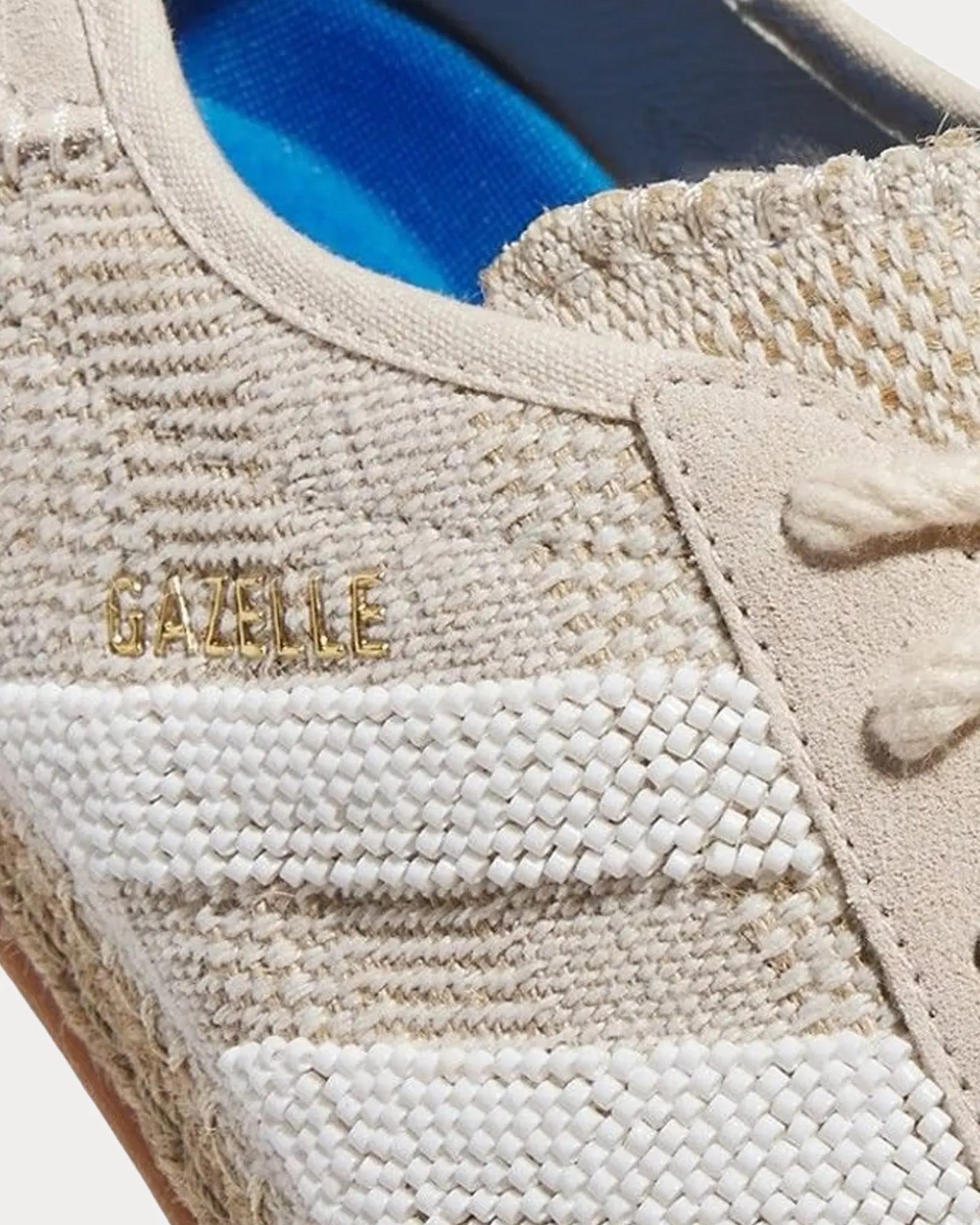 Gazelle Halo Ivory Low Top Sneakers