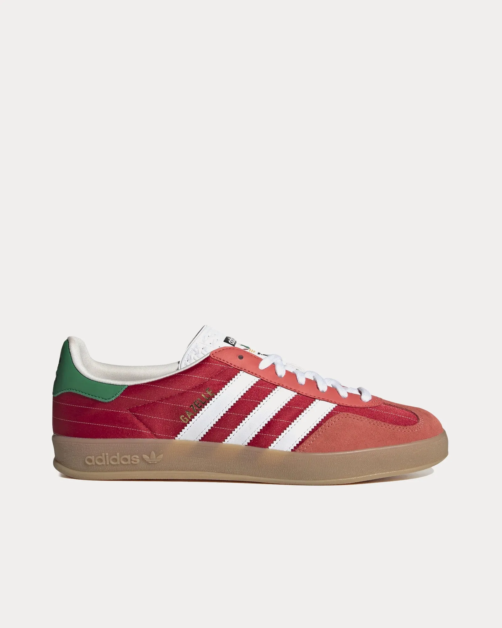 Gazelle Indoor Red / Better Scarlet / White / Gum Low Top Sneakers