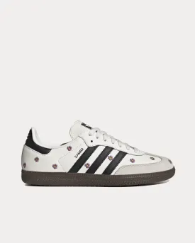 Gazelle Indoor White / Black / Gum Low Top Sneakers