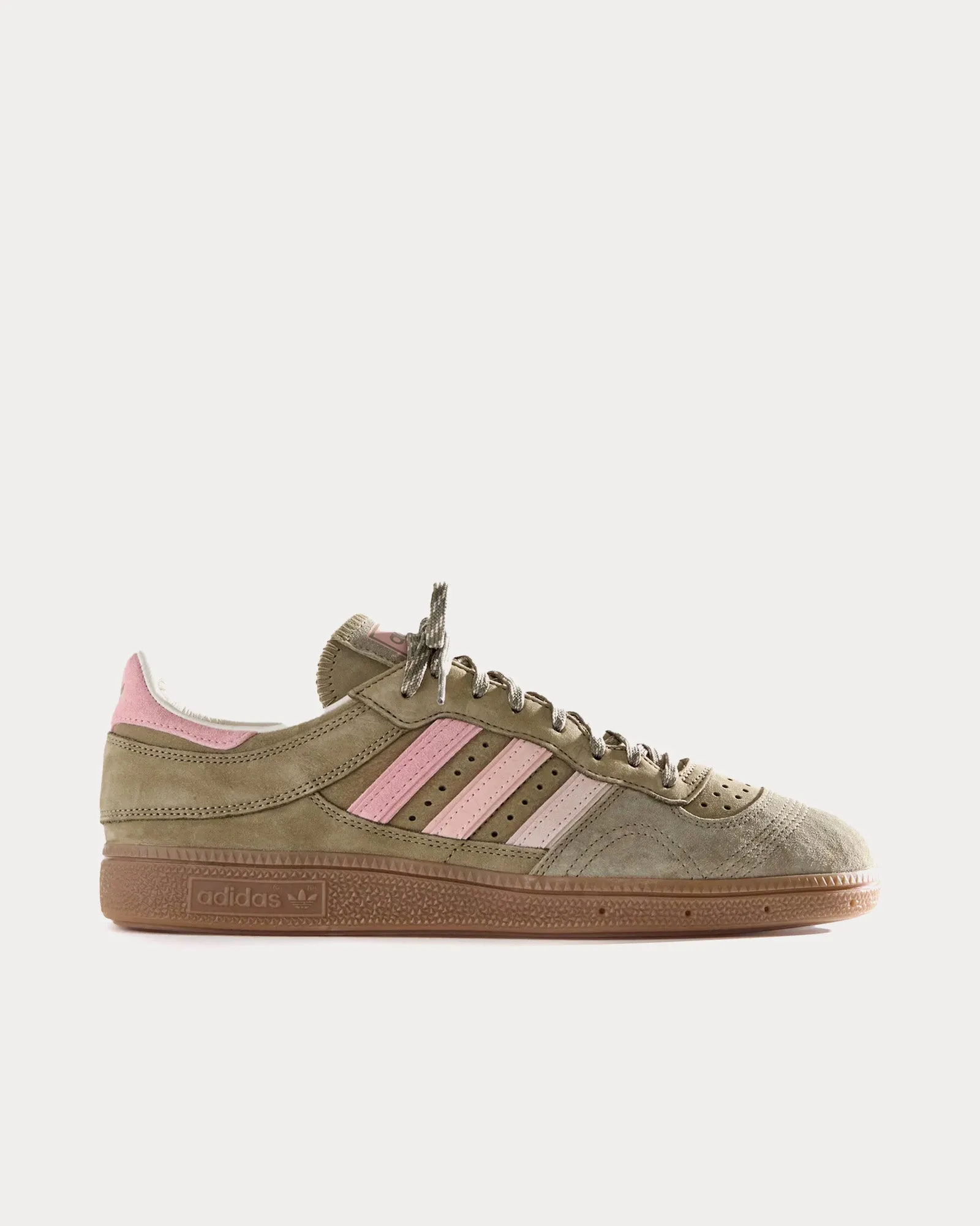 Handball Top Khaki / Pink Low Top Sneakers
