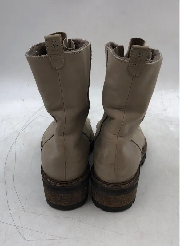 Henry Beguelin Women's Gray Combat Boots - Size EUR 36.5