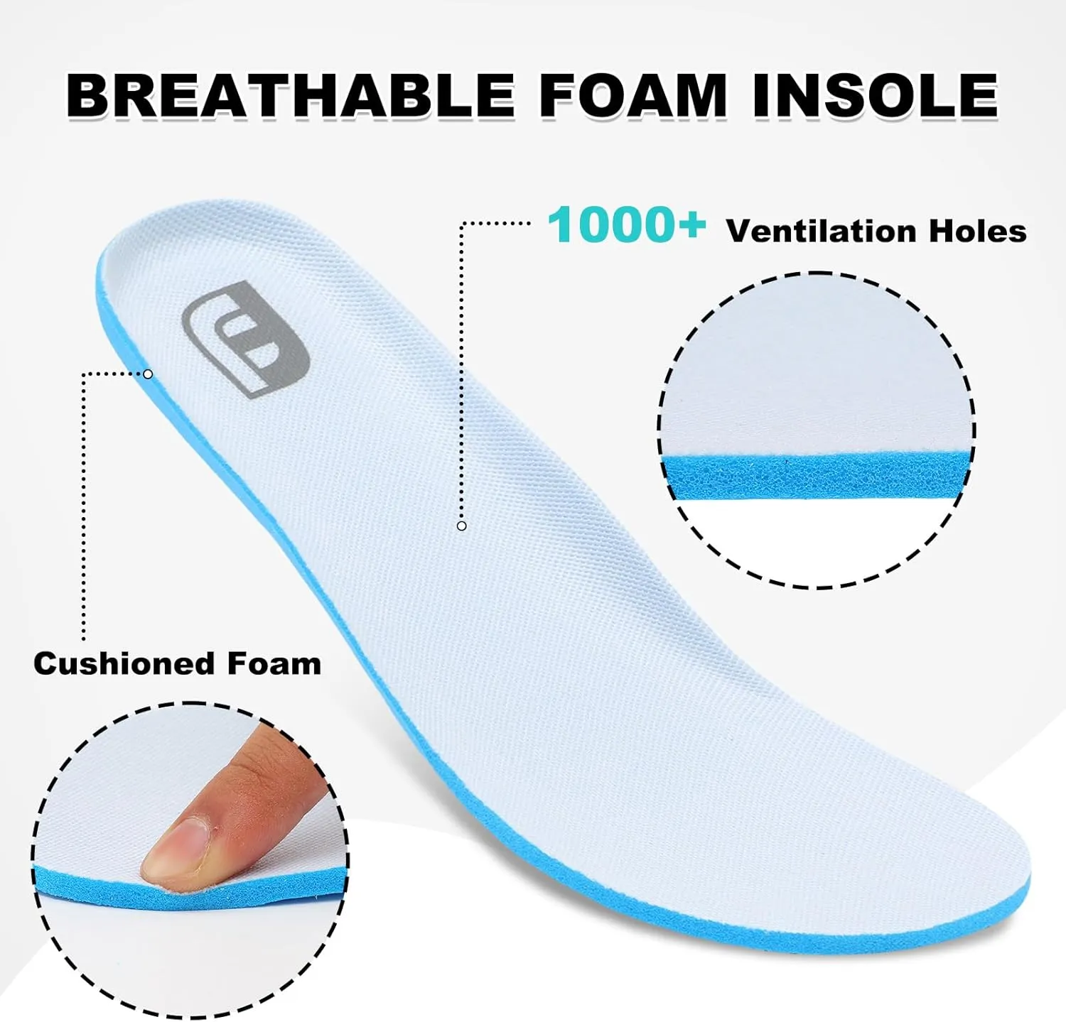 JOINFREE Women's Minimalist Walking Shoes Wide Toe Barefoot Shoes Zero Drop Casual Sneakers Breathable Slip On Tennis Shoes