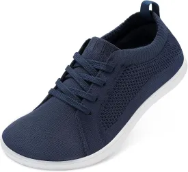 JOINFREE Women's Minimalist Walking Shoes Wide Toe Barefoot Shoes Zero Drop Casual Sneakers Breathable Slip On Tennis Shoes