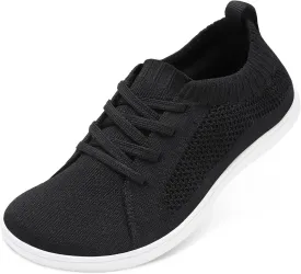 JOINFREE Women's Minimalist Walking Shoes Wide Toe Barefoot Shoes Zero Drop Casual Sneakers Breathable Slip On Tennis Shoes