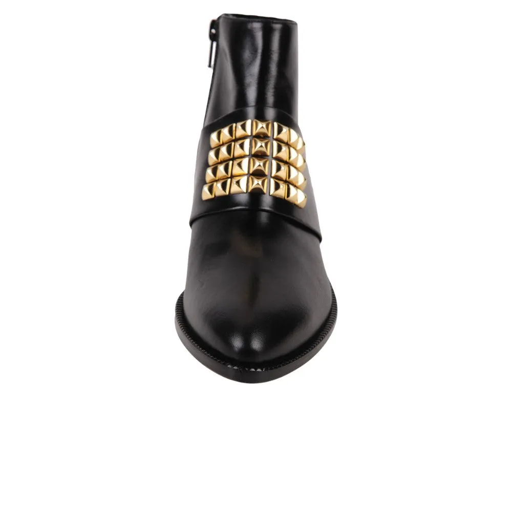 Lust Black Leather Jon Josef Ankle Boot