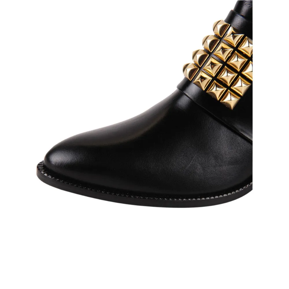 Lust Black Leather Jon Josef Ankle Boot