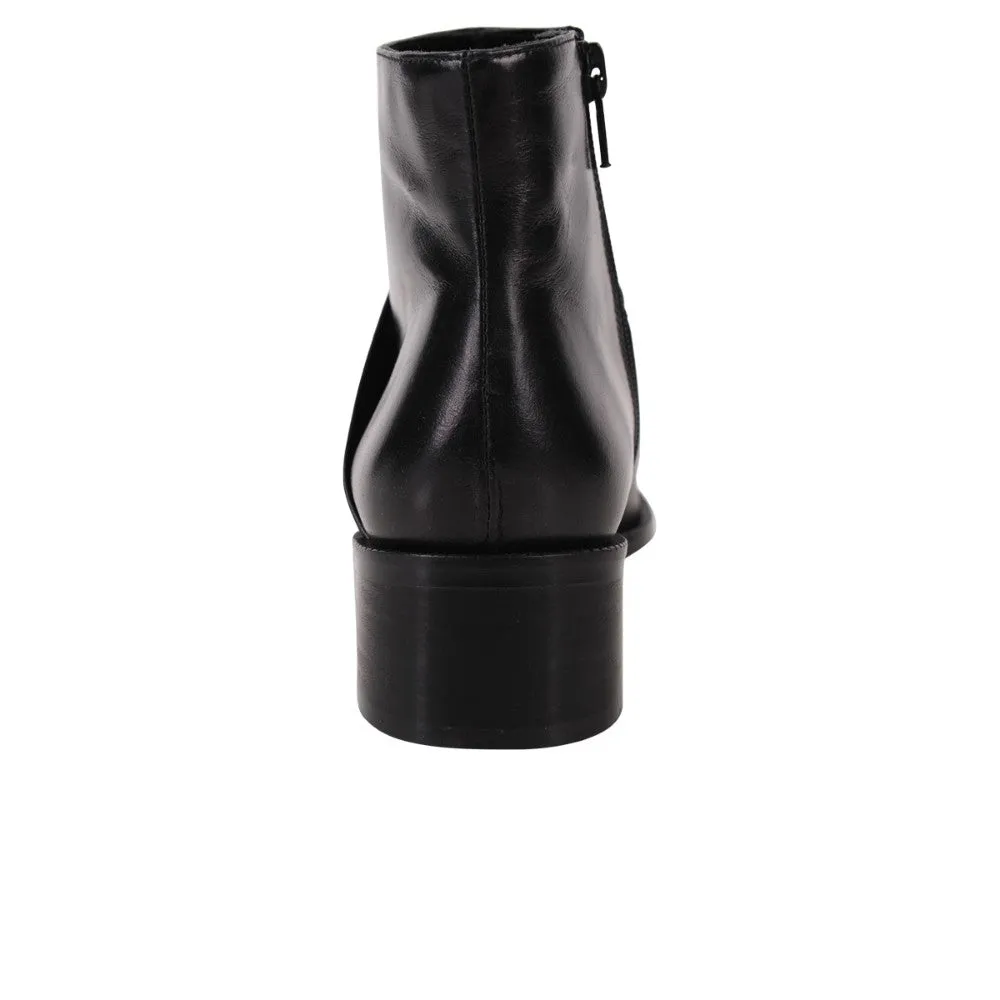 Lust Black Leather Jon Josef Ankle Boot