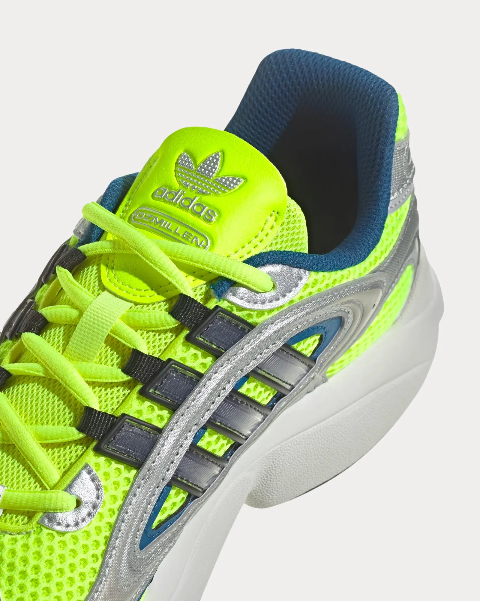Ozmillen Solar Yellow / Silver Metallic / Core Black Low Top Sneakers