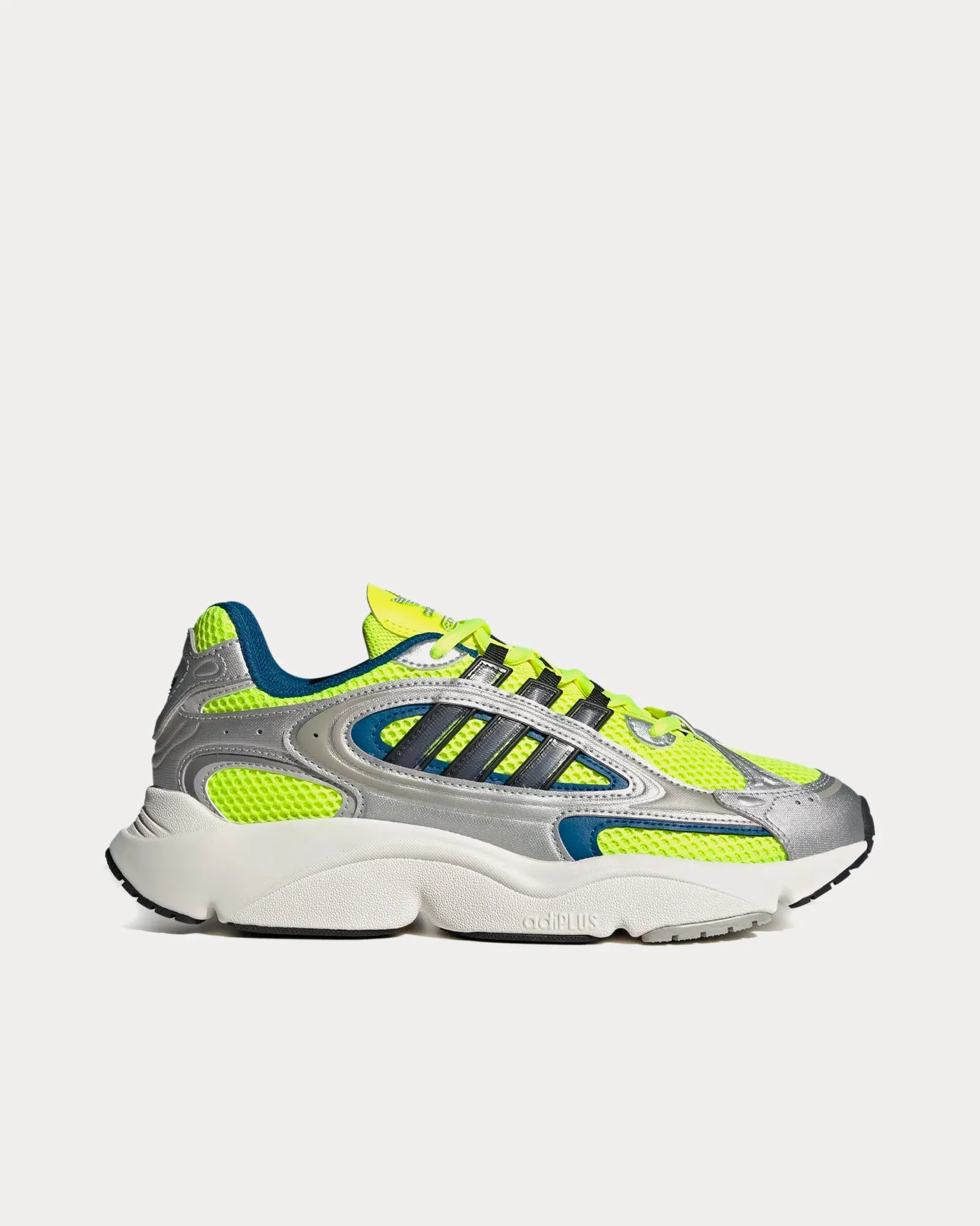Ozmillen Solar Yellow / Silver Metallic / Core Black Low Top Sneakers