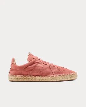 Replica Espadrilles Brick Red Low Top Sneakers