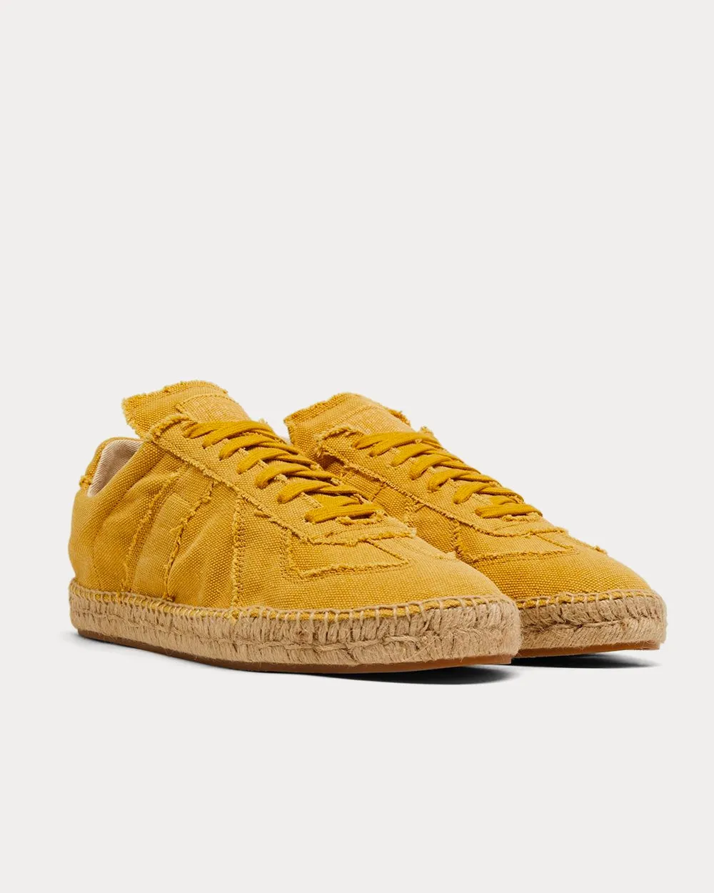 Replica Espadrilles Yellow Low Top Sneakers