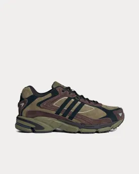 Response CL Focus Olive / Core Black / Dark Brown Low Top Sneakers