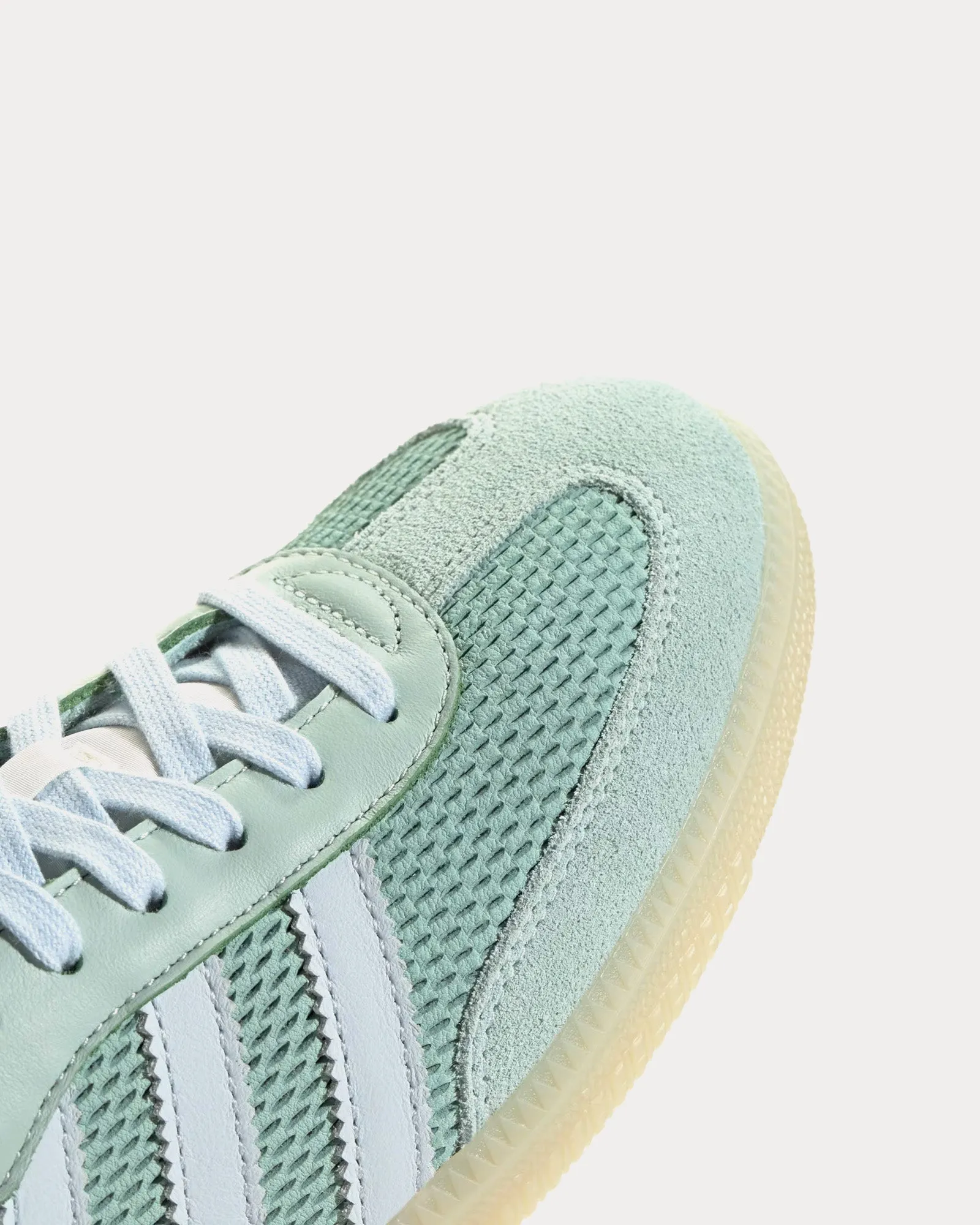 Samba OG Hazy Green / Sky Tint / Off White Low Top Sneakers