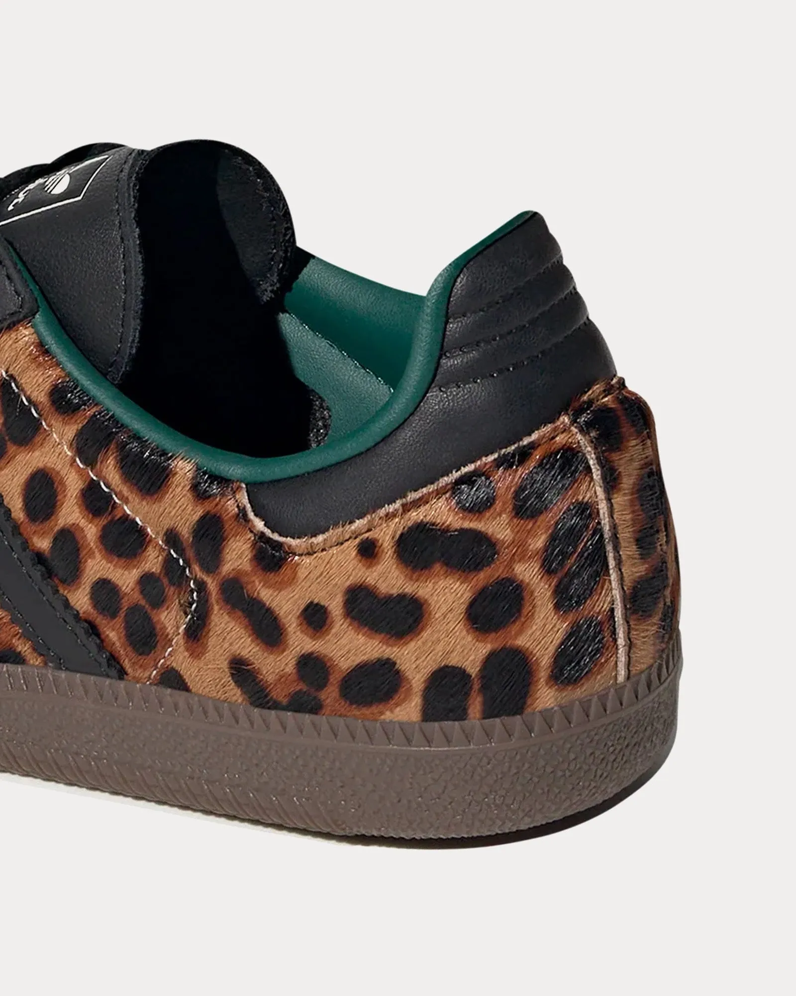 Samba OG 'Pony' Core Black / Green / Cream White Low Top Sneakers