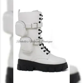 SANTY-80-YK -WHITE COMPAT BOOTS