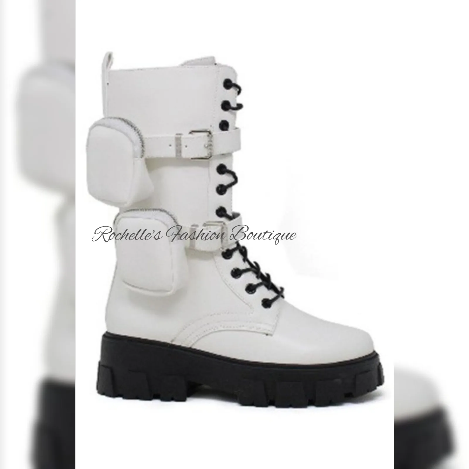 SANTY-80-YK -WHITE COMPAT BOOTS